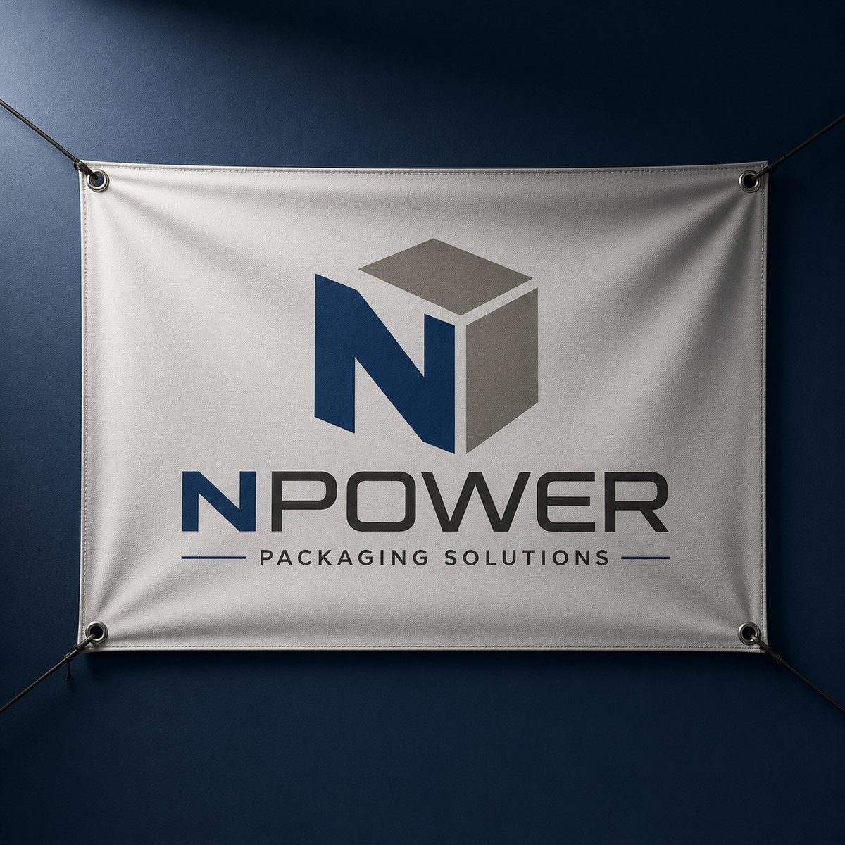 NPower-branded large format banner
